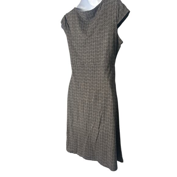 TOAD&CO Tencel Lyocell Geo Print A-Line Dress S - Picture 6 of 7